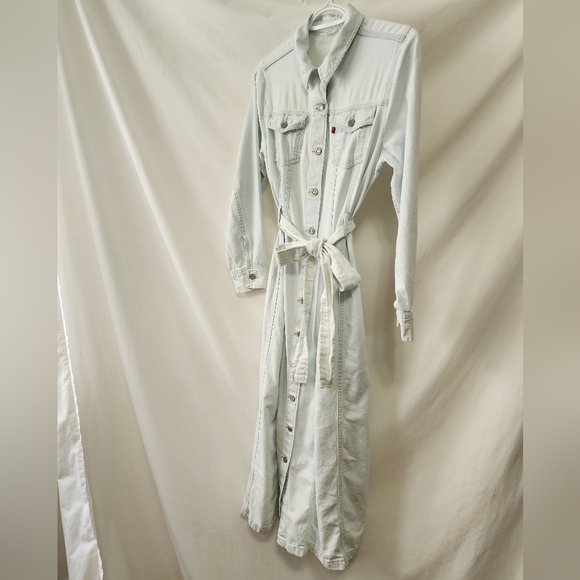 Levi’s Denim Maxi Dress - Picture 6 of 15
